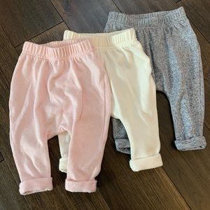 Old Navy ultra soft baby pants 0-3 months